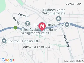 Pyrgos Taverna Budaörs a térképen