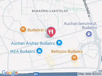 Ristorante di Mamma Budaörs a térképen