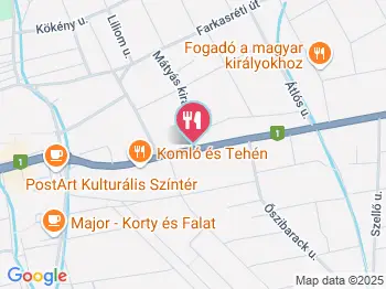 RUTIN Gasztrolubickoló Budaörs a térképen