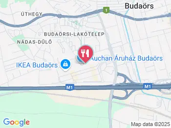 SaladBox - Auchan Budaörs a térképen