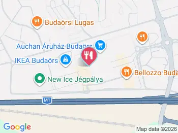 Simons Burger - Auchan, Budaörs Budaörs a térképen