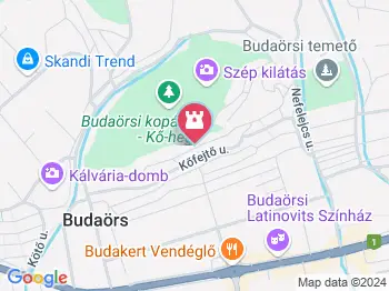 Szeplőtelen fogantatás kápolna Budaörs a térképen