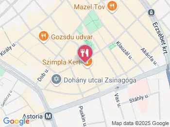 101 bao - Karaván udvar Budapest a térképen