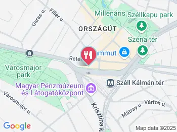 101Bistro Budapest a térképen