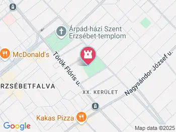 1956-os emlékmű Budapest a térképen