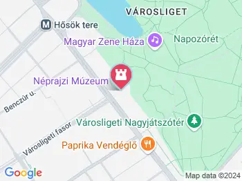 Az 1956-os magyar forradalom & szabadságharc központi emlékműve Budapest a térképen