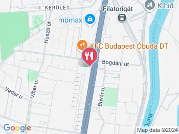 36 Bisztró Budapest a térképen