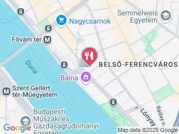 39 Studium Étterem & Kávézó Budapest a térképen