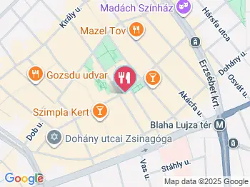 3AT Burger Budapest a térképen