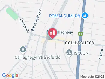 4 Évszak Fagyizó és Kávézó Budapest a térképen