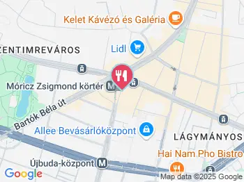 4 Street Coffee Budapest a térképen