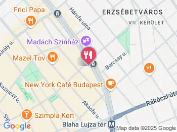 4es6os Wesselényi Budapest a térképen