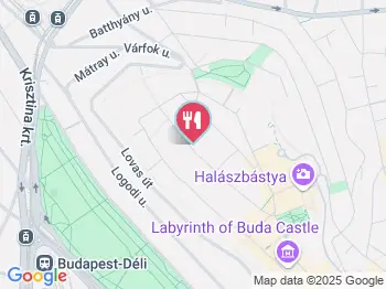 4minutes cafe Budapest a térképen