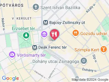 5 to Go Hungary Budapest a térképen