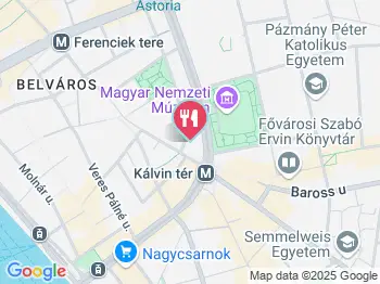 52 Bisztró - Étterem & Bár Budapest a térképen