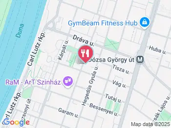 85 Burger & Pizza Budapest a térképen