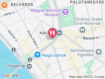 96 Zen Étterem Budapest a térképen