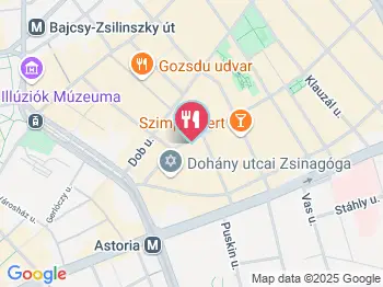 á table! - Wesselényi utca Budapest a térképen