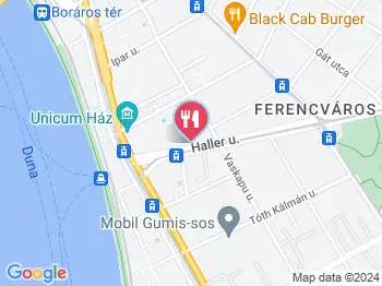 Aberna Török Étterem Budapest a térképen