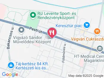 Abi Pékség - Pesti út Budapest a térképen