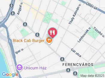 Actor Hotel Étterme Budapest a térképen