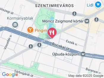 Áfonya Fagyizó Budapest a térképen