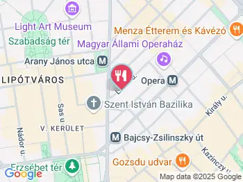 Ahoy! Csokoládé & Limonádé Bár - Lázár utca Budapest a térképen