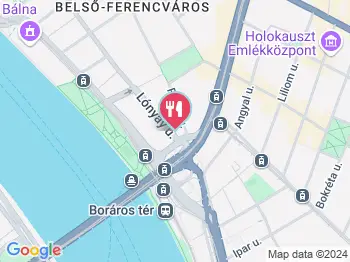 Al-Arz Libanoni Étterem Budapest a térképen