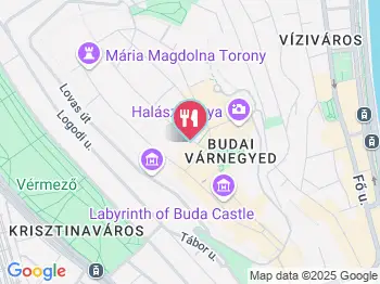 Alabárdos Étterem Budapest a térképen
