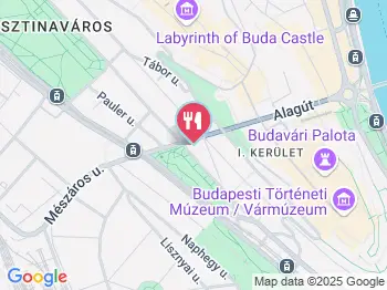 Noor Lounge & Restaurant Budapest a térképen