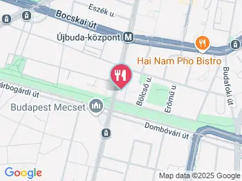 Alba Regia Vendéglő Budapest a térképen