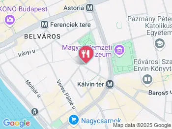 Alföldi Vendéglő Budapest a térképen