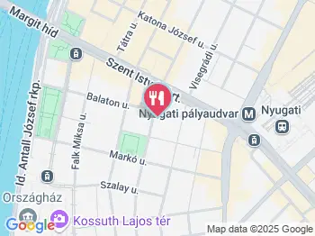 Alibi Art Café Budapest a térképen