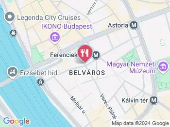 Alkemist Cafe Budapest a térképen