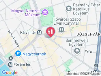 All-Inn Pub Budapest a térképen