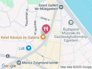 Allegro di Fragola Budapest a térképen