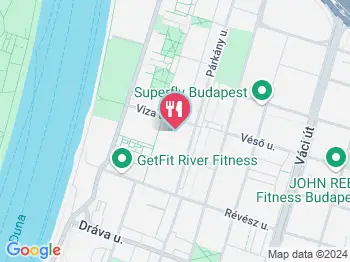 Aloha Subs Budapest a térképen