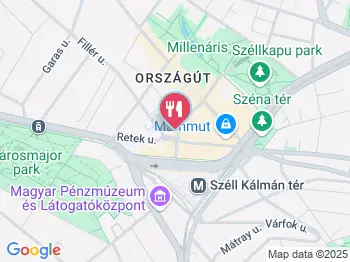 Álomsüti - Fény utca Budapest a térképen