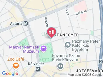 Altair Teaház Budapest a térképen