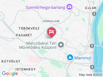 Alvinci 44 Apartmenthouse Budapest a térképen