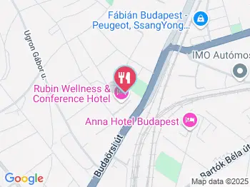 Amaretto Étterem Budapest a térképen