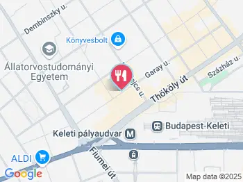 Ambrózia Cukrászda Budapest a térképen