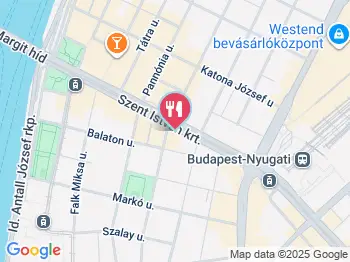 Ami Bistro Budapest a térképen