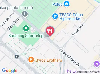 Amica Kávézó & Fagyizó Budapest a térképen