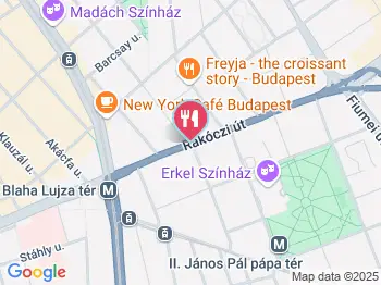 Amigo Bár Budapest a térképen