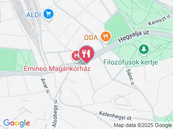 Amuleto Ristorante Budapest a térképen