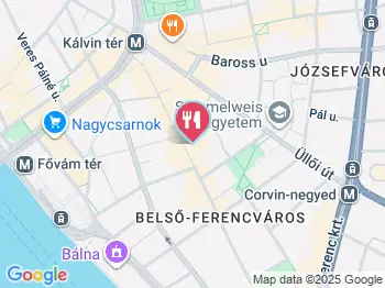 AN Asian Restaurant Budapest a térképen