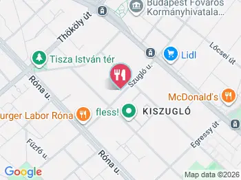 An Viet Pho Bisztró Budapest a térképen