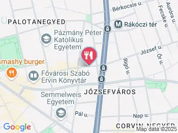 Andersen 1 Pub - Krúdy utca Budapest a térképen