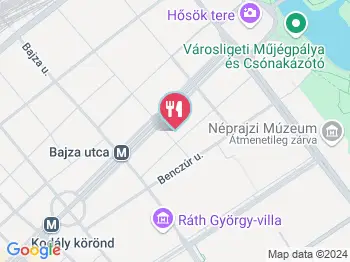 Andrássy Garden Budapest a térképen